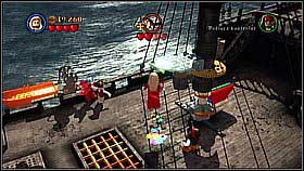 16 - The Black Pearl Attacks - walkthrough - The Curse of the Black Pearl - LEGO Pirates of the Caribbean: The Video Game - Game Guide and Walkthrough