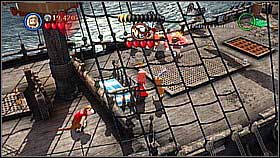 3 - The Black Pearl Attacks - bottles - The Curse of the Black Pearl - LEGO Pirates of the Caribbean: The Video Game - Game Guide and Walkthrough