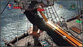 4 - The Black Pearl Attacks - bottles - The Curse of the Black Pearl - LEGO Pirates of the Caribbean: The Video Game - Game Guide and Walkthrough