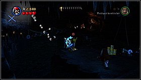 Build the helm using the bones of your enemies [1] and use it - Isla de Muerta - walkthrough - The Curse of the Black Pearl - LEGO Pirates of the Caribbean: The Video Game - Game Guide and Walkthrough