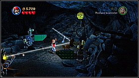 Put the object in the given place on the left - Isla de Muerta - walkthrough - The Curse of the Black Pearl - LEGO Pirates of the Caribbean: The Video Game - Game Guide and Walkthrough