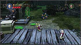 Bottle 1 - You will find five frogs on the map which you need to destroy - A Touch of Destiny - bottles - Dead Man's Chest - LEGO Pirates of the Caribbean: The Video Game - Game Guide and Walkthrough