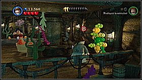 Under the deck switch to the zombie pirate and jump down - The Dutchman's Secret - walkthrough - Dead Man's Chest - LEGO Pirates of the Caribbean: The Video Game - Game Guide and Walkthrough