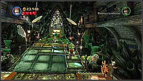 On the other side go left - you will find another mechanism activated by the sword - The Dutchman's Secret - walkthrough - Dead Man's Chest - LEGO Pirates of the Caribbean: The Video Game - Game Guide and Walkthrough