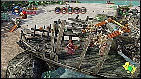 5 - Isla Cruces - bottles - Dead Man's Chest - LEGO Pirates of the Caribbean: The Video Game - Game Guide and Walkthrough