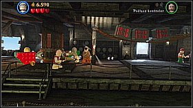 Assembly two parts with the green elements - Mr - Kraken - walkthrough - Dead Man's Chest - LEGO Pirates of the Caribbean: The Video Game - Game Guide and Walkthrough