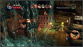 Enter the port and use two switches which need sword to be activated - The Brethren Court - walkthrough - At World's End - LEGO Pirates of the Caribbean: The Video Game - Game Guide and Walkthrough