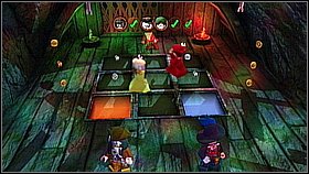 To activate the puzzle pull two chains - The Brethren Court - walkthrough - At World's End - LEGO Pirates of the Caribbean: The Video Game - Game Guide and Walkthrough