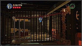 As the dog go through the hole in the wall on the right - The Brethren Court - walkthrough - At World's End - LEGO Pirates of the Caribbean: The Video Game - Game Guide and Walkthrough