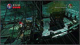 Bottle 7 - You need to take the apple from the mast to the pirate on the left side of the ship - Maelstrom - bottles - At World's End - LEGO Pirates of the Caribbean: The Video Game - Game Guide and Walkthrough