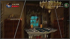 While up push down the golden statue - London Town - walkthrough - On Stranger Tides - LEGO Pirates of the Caribbean: The Video Game - Game Guide and Walkthrough