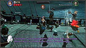 Bottle 4 - When you build a ladder and climb go left - Queen Annes Revenge - bottles - On Stranger Tides - LEGO Pirates of the Caribbean: The Video Game - Game Guide and Walkthrough