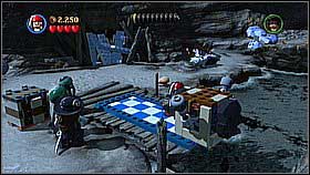 Dig up the object and destroy the lock - Whitecap Bay - walkthrough - On Stranger Tides - LEGO Pirates of the Caribbean: The Video Game - Game Guide and Walkthrough