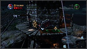 When you are up move the wheel to pick up the dynamite - Whitecap Bay - walkthrough - On Stranger Tides - LEGO Pirates of the Caribbean: The Video Game - Game Guide and Walkthrough