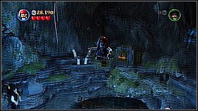 Take the wheel to the mechanism and activate it - The Fountain of Youth - walkthrough - On Stranger Tides - LEGO Pirates of the Caribbean: The Video Game - Game Guide and Walkthrough