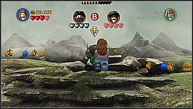 Avoid Blackbeard's bolts and wait till he jumps down to fight - The Fountain of Youth - walkthrough - On Stranger Tides - LEGO Pirates of the Caribbean: The Video Game - Game Guide and Walkthrough