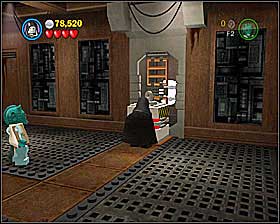 This minikit is fairly easy to get even in Story Mode - it's in the room where you've found R2 - Through the Jundland Wastes - Freeplay Mode - Episode IV - LEGO Star Wars II: The Original Trilogy - Game Guide and Walkthrough