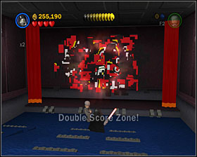 As R2 open the door to the cinema near the Dewbacks - Mos Eisley Spaceport - Freeplay Mode - Episode IV - LEGO Star Wars II: The Original Trilogy - Game Guide and Walkthrough