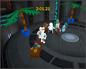 Right where minikit #6 was. - Bounty Hunter Missions - Misc - LEGO Star Wars II: The Original Trilogy - Game Guide and Walkthrough