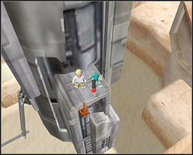 Right where minikit #6. - Bounty Hunter Missions - Misc - LEGO Star Wars II: The Original Trilogy - Game Guide and Walkthrough