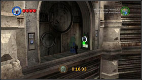 Choose a flying bounty hunter and keep going straight, to the brightly lit room [1] - Bounty Hunter Missions - p. 2 - Other - LEGO Star Wars III: The Clone Wars - Game Guide and Walkthrough