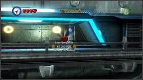 Keep going left and you will reach a silver box [1] - Red Bricks - Republic Ship - p. 2 - Other - LEGO Star Wars III: The Clone Wars - Game Guide and Walkthrough