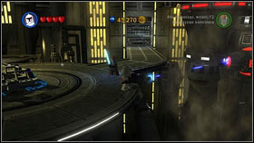 Use the platform there and shoot another capsule from it [1] - Red Bricks - Republic Ship - p. 1 - Other - LEGO Star Wars III: The Clone Wars - Game Guide and Walkthrough