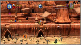 For the third minikit you will need a small character, like Yoda - Prologue - Free play - LEGO Star Wars III: The Clone Wars - Game Guide and Walkthrough