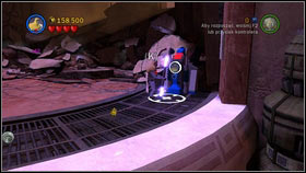 Using them you will be able to get onto the nearby building [1] - Castle of Doom - Extra missions - LEGO Star Wars III: The Clone Wars - Game Guide and Walkthrough