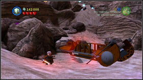 You will find a blue circle on the ground there - Castle of Doom - Extra missions - LEGO Star Wars III: The Clone Wars - Game Guide and Walkthrough