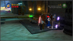 The first portion of spare parts can be obtained by destroying the platform by the ship [1] - Castle of Doom - Extra missions - LEGO Star Wars III: The Clone Wars - Game Guide and Walkthrough