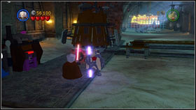 This way you will open the gate leading to the garage [1] - Castle of Doom - Extra missions - LEGO Star Wars III: The Clone Wars - Game Guide and Walkthrough