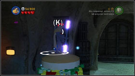 After placing three layers [1], jump onto the construction and use the panel with MagnaGuard [2] - Castle of Doom - Extra missions - LEGO Star Wars III: The Clone Wars - Game Guide and Walkthrough