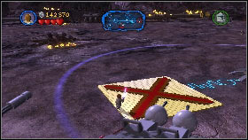 Collect money left by buildings and you should quickly collect the amount required to build an RX-200 factory - Epilogue - Story mode - LEGO Star Wars III: The Clone Wars - Game Guide and Walkthrough