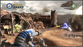 A tank will come from behind the wall - Asajj Ventress - p. 5 - Story mode - LEGO Star Wars III: The Clone Wars - Game Guide and Walkthrough