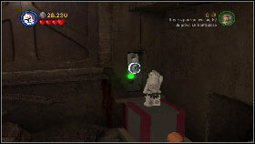 After pushing it towards the gate it will turn out that the floor has been damaged in two spots - Asajj Ventress - p. 5 - Story mode - LEGO Star Wars III: The Clone Wars - Game Guide and Walkthrough