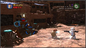 Create an orange grappling point from the parts that are left behind and attach it to the door [1] - Asajj Ventress - p. 5 - Story mode - LEGO Star Wars III: The Clone Wars - Game Guide and Walkthrough