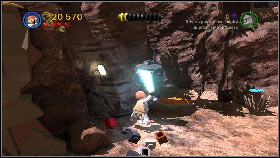 Take care of the enemies on the square and approach the blocked passage to the right of the door in the middle of the arena - Asajj Ventress - p. 5 - Story mode - LEGO Star Wars III: The Clone Wars - Game Guide and Walkthrough