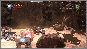 Once the charge gets there, it will explode [1] and the enemies will be eliminated - Asajj Ventress - p. 5 - Story mode - LEGO Star Wars III: The Clone Wars - Game Guide and Walkthrough