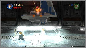 Make a passage into the tunnel with the Saber [1], where the last boss fight waits for you - Asajj Ventress - p. 3 - Story mode - LEGO Star Wars III: The Clone Wars - Game Guide and Walkthrough