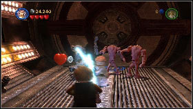 Once you destroy him, use the fragments to build a panel [1] and pull the lever - Asajj Ventress - p. 3 - Story mode - LEGO Star Wars III: The Clone Wars - Game Guide and Walkthrough