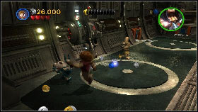 As a rival with a bomb jumps out, approach and attack him [1] - Asajj Ventress - p. 3 - Story mode - LEGO Star Wars III: The Clone Wars - Game Guide and Walkthrough