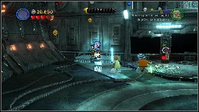 Use the bricks from the engine to build a panel and activate it with a trooper [1] - Asajj Ventress - p. 3 - Story mode - LEGO Star Wars III: The Clone Wars - Game Guide and Walkthrough