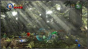 Start going right, eliminating the rivals on your way [1] - Asajj Ventress - p. 3 - Story mode - LEGO Star Wars III: The Clone Wars - Game Guide and Walkthrough