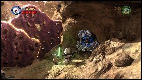 Continue going right until a silver