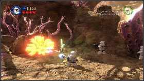 Start attacking the soldiers right as the mission begins [1] - Asajj Ventress - p. 2 - Story mode - LEGO Star Wars III: The Clone Wars - Game Guide and Walkthrough