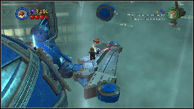 Afterwards quickly jump to her [1] and attack with the Light Saber [2] - Asajj Ventress - p. 1 - Story mode - LEGO Star Wars III: The Clone Wars - Game Guide and Walkthrough