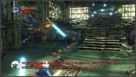 Afterwards go through the passage [1] - Asajj Ventress - p. 1 - Story mode - LEGO Star Wars III: The Clone Wars - Game Guide and Walkthrough