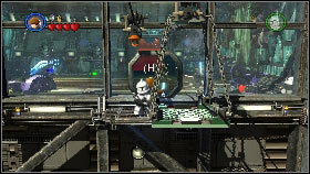 Ride down with the trooper and activate the elevator onto which the Jedi will be able to jump [1] - Asajj Ventress - p. 1 - Story mode - LEGO Star Wars III: The Clone Wars - Game Guide and Walkthrough