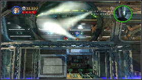 Afterwards shoot the yellow brick on the right [1] - General Grievous - p. 7 - Story mode - LEGO Star Wars III: The Clone Wars - Game Guide and Walkthrough